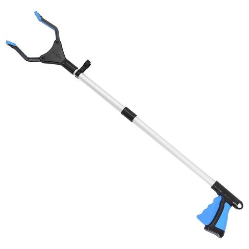 PRETYZOOM Foldable Handheld Trash Pickup Tool with 11cm Opening Made of Sturdy Aluminum Alloy and Plastic for Easy Picking of Trash in Outdoor and Janitorial Use in Kuwait