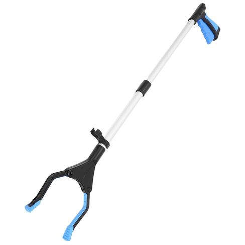 TOYANDONA Foldable Trash Picker Grabber Tool Aluminium Alloy and Plastic Construction, 11cm Opening Garbage Grabber for Easy Litter Pickup and Waste Collection, for Sanitation Workers in Kuwait