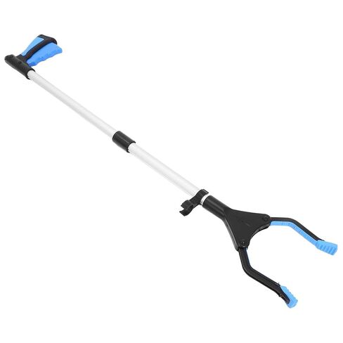 VICASKY Foldable Trash Picker for Easy Waste Pickup with 11cm Opening Grabber Tool Lightweight Aluminum Alloy and Plastic Construction for Garden and Outdoor Cleaning in Kuwait