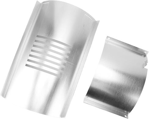 TANIQIACA 2PCS Stainless Steel Flame Broiler Kit, Adjustable Flame Tamer Heat Diffuser with Slide Cover & Bottom, BBQ Grill Heat Tent Replacement Parts for Even Cooking (157 Characters) in Kuwait