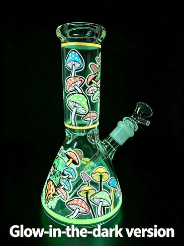8 inch Heavy Bong Beaker + 14mm Bowl, Water Pipe USA in Kuwait