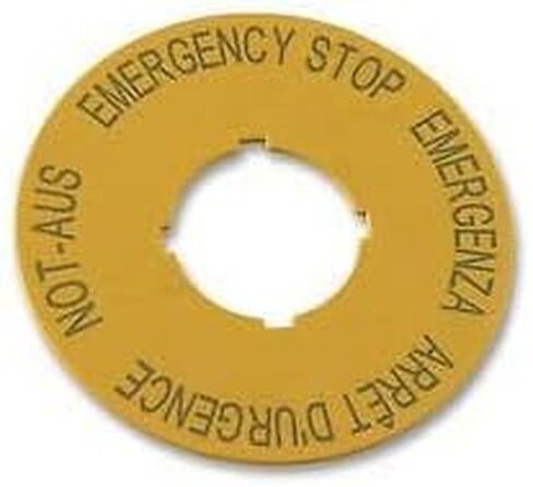 M22-XBK1, M22 modular pushbutton legend plate, Complete, 22.5 mm in Kuwait
