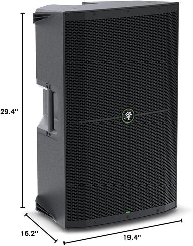 Audiosavings Bundle: Mackie Thump215 15" 1400 Watt Powered Active DJ PA Speaker Thump 215 Bundle with Rockville RVES05 Black Speaker Stand + Rockville RMC-XLR Wired Microphone Mic w 2 Cables (3 Items) in Saudi Arabia