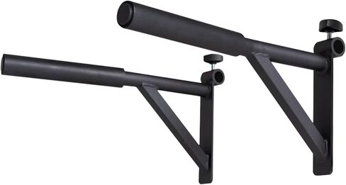 Rep Fitness Dip Bar Attachment | Home Gym Equipment | Pull Up Bar Accessory | Strength Training Attachment for PR-1000 Stationary Rack | Parallettes Bars | Power Tower Add-On | Calisthenics Gear in Kuwait