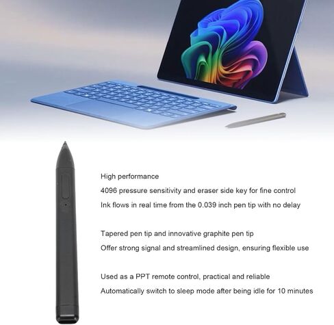 Enhanced Capacitive Pen for Go 3 - Multifunctional Capacitive Pen with Pressure 4096 - Wide Compatibility for Artists and Designers in Kuwait