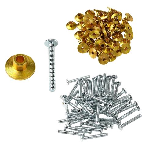 طقم Huck and Collar FIT Peterbilt 379 - 3/16 بوصة أطواق فولاذية متوسطة الحافة، رأس زر - استبدل MGP98T-R6-10G، MGCS-R6U - عبوة من 100 قطعة in Kuwait