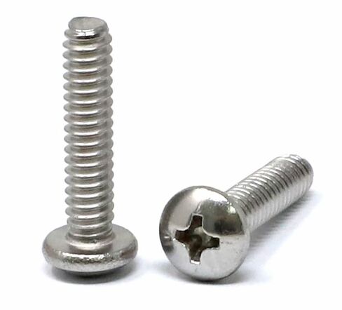 iexcell 100 Pcs #8-32 x 1/2" Stainless Steel 304 Phillips Drive Pan Head Screws Bolts Kit in Kuwait