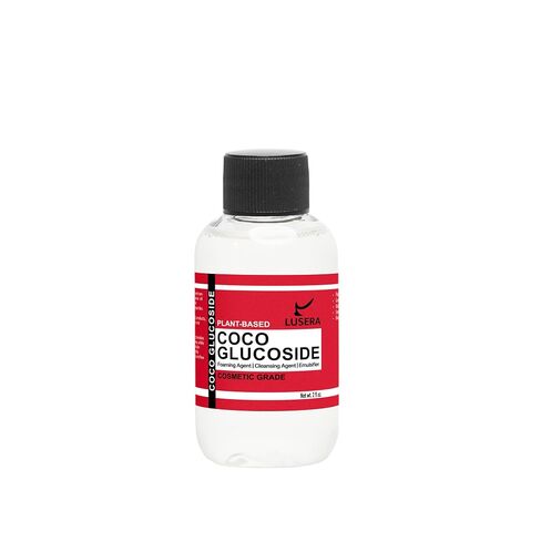 Coco Glucoside Surfactant 2 fl oz, Cosmetic Grade Plant-Based Nonionic Cleansing Agent, Sulfate-Free Foam Booster for DIY Shampoo, Body Wash, Facial Cleanser in Kuwait