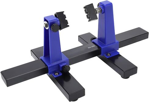 Circuit Board Clamping Kit, Adjustable Printed Circuit Board Holder Frame, 360 Degrees Rotatable PCB Frame Stand Clamp Printed Hand Soldering Repair Tool in Kuwait