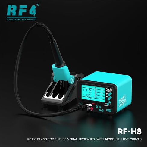 محطة إعادة تشغيل الهواء الساخن RF-H8، ذاكرة حصرية ذات 4 قنوات، ضبط مدة درجة الحرارة على 3 مراحل بحرية للمكونات الحساسة in Kuwait