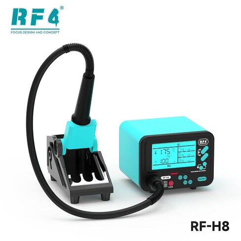 محطة إعادة تشغيل الهواء الساخن RF-H8، ذاكرة حصرية ذات 4 قنوات، ضبط مدة درجة الحرارة على 3 مراحل بحرية للمكونات الحساسة in Kuwait