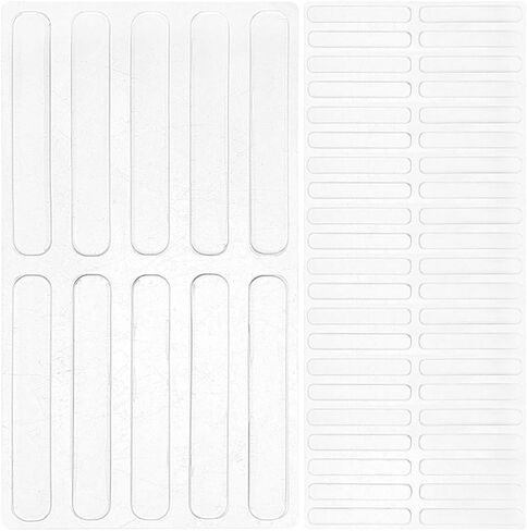 Alipis Cabinet Door Bumpers 10 Sheets Self-Adhesive Flexible Glue Pads for Sliding Doors and Glass Tabletops Anti-Collision Protective Bumpers to Prevent Items from Colliding in Kuwait