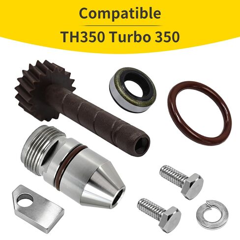 18-Tooth Speedometer Driven Gear & Speedo Housing Kit Compatible with GM TH350 Turbo 350 in Saudi Arabia