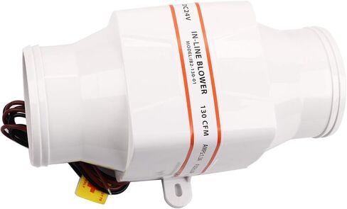 Semme 3 Inch in Line Marine Bilge Blower High 128 CFM Strong Ventilation Fan for Yacht Boat RV 12V in Kuwait