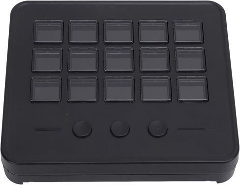 15 Customizable LCD Keys Studio Controller for Single Touch Operating for Stream Studio, Lightweight ABS Metal in Kuwait