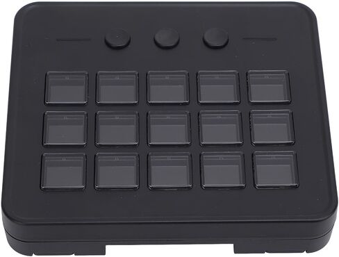 15 Customizable LCD Keys Studio Controller for Single Touch Operating for Stream Studio, Lightweight ABS Metal in Kuwait