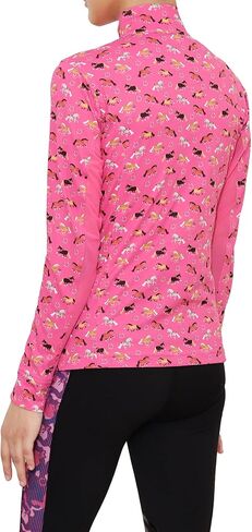 TuffRider Children's Puff Ponies Sport Shirt- Pink- X-Small in Kuwait