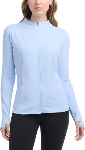 Danskin Women's Athletic Full Zip Nylon Yoga Jacket in Kuwait