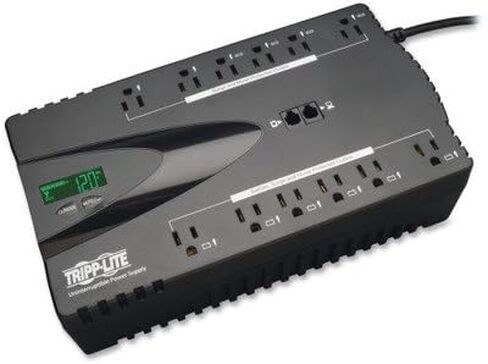 Tripp Lite Eco850lcdtaa 850va 425W UPS Eco Green Battery-Up LCD 120V USB RJ11 TAA in Kuwait