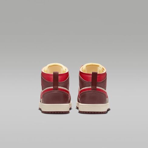 JORDAN 1 MID SE (PS) "COCONUT MILK/VARSITY RED-DARK PONY" in Kuwait