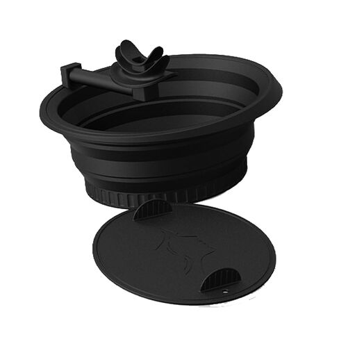Compact Fold Up Face Cold Tub with Sealed Cover and Nose Grip for Cosmetic Use Ice Counseling Container in Kuwait
