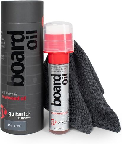 GuitarTek Essential Guitar Cleaning Duo Set, Premium Guitar Care Gift Set with Guitar Cleaner, Fretboard Conditioning Oil & 2 Microfiber Cloths in Kuwait