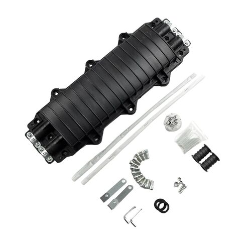 24 48-core Optical Fiber Splice Box 2 Inlet Outlet Horizontal Waterproof Outdoor Large D Plate 45 * 17 12CM in Saudi Arabia