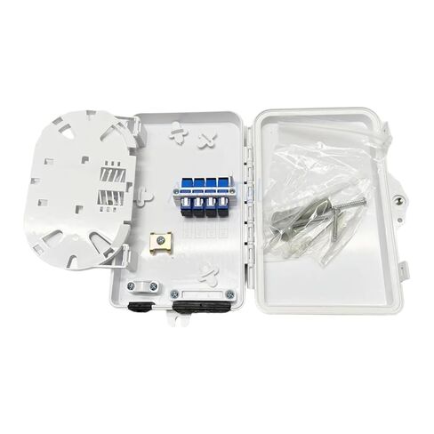 1 Box FTTH core Termination 4 Port Optical Distribution FTTX Fiber Splitter(Empty Box) in Kuwait