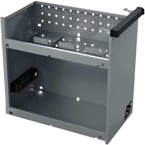 Homak GR06044090 RSPRO 44 بوصة. عربة خدمة الطاقة ذات 9 أدراج - رمادي in Kuwait