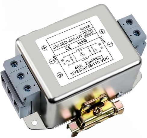 CW4ED-40A/50A-DT مرشح الطاقة DIN-Rail DC12V 24V 48V 100V(CW4ED-40A-DT) in Kuwait