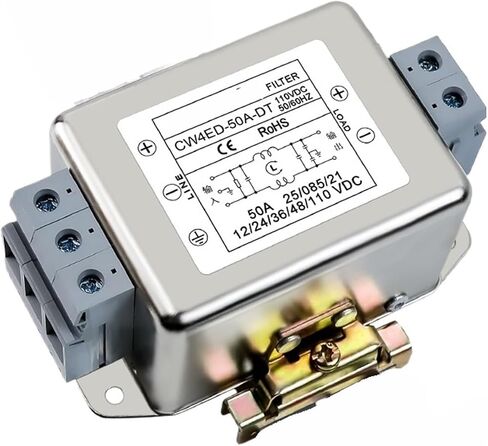 CW4ED-40A/50A-DT مرشح الطاقة DIN-Rail DC12V 24V 48V 100V(CW4ED-40A-DT) in Kuwait