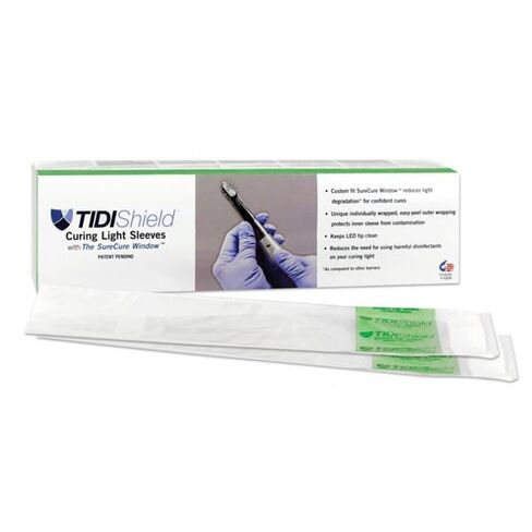 Tidi 21103 TIDIShield Curing Light Sleeve Dentsply Smartlite Max 100/Pk in Kuwait