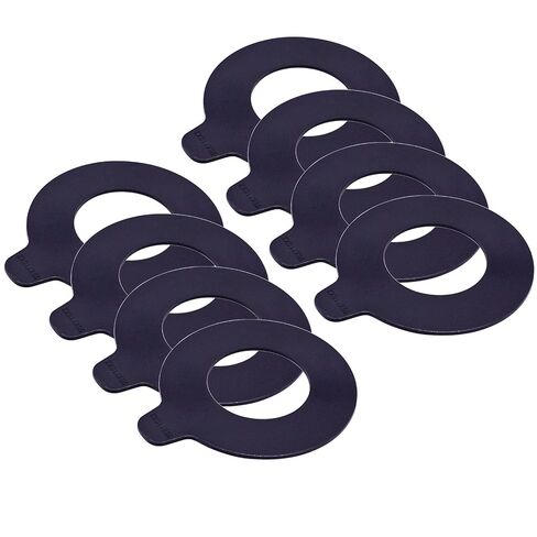 طقم حشوات دبوس الدلو 8 × 55 مم بسُمك 2 مم - مناسب لحفارة Deere 75C 80C 75D 85D 75G 85G وتوجيه انزلاقي، مجموعة حشوات ارتداء دبوس الجرار شديدة التحمل، 8 عبوات in Kuwait