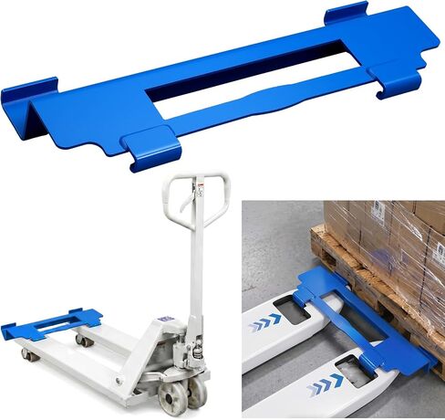 Zonon Steel غير قابل للتعديل Pallet Jockey Puller 10-3 / 16 ″ x 28-1 / 2 ″ x 4-1 / 8 ″ 4000 رطل سعة شاحنة البليت الكهربائية الثقيلة مرفق لوضع ورفع رصيف المستودعات in Kuwait