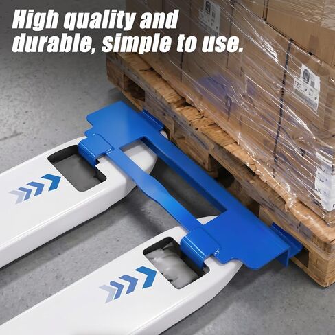 Zonon Steel غير قابل للتعديل Pallet Jockey Puller 10-3 / 16 ″ x 28-1 / 2 ″ x 4-1 / 8 ″ 4000 رطل سعة شاحنة البليت الكهربائية الثقيلة مرفق لوضع ورفع رصيف المستودعات in Kuwait