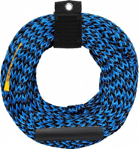 Towing Rope Water Ski Rope Tow Rope Boat Tow Harness Polyethylene 16-Strand Braid with Buoyant Foam Tubes for Fast Connection Suitable for Watersports Outdoor Adventure in Saudi Arabia
