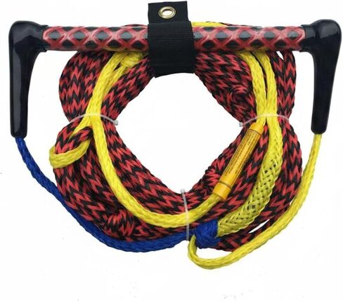 Towing Line Wakeboard Rope Boat Handle Grip Pull Cord Soft Foam Stable Support for Water Sports Suitable for Family Recreation Wakeboarding in Kuwait