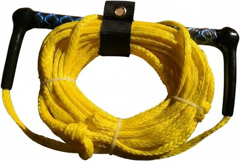 Towing Line Wakeboard Rope Boat Handle Grip Pull Cord Soft Foam Stable Support for Water Sports Suitable for Family Recreation Wakeboarding in Saudi Arabia