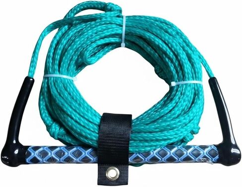 Towing Line Wakeboard Rope Boat Handle Grip Pull Cord Soft Foam Stable Support for Water Sports Suitable for Family Recreation Wakeboarding in Saudi Arabia