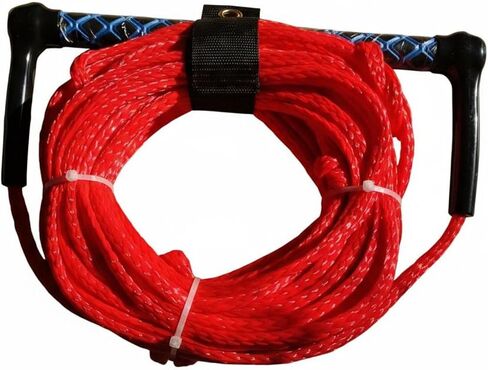 Towing Line Wakeboard Rope Boat Handle Grip Pull Cord Soft Foam Stable Support for Water Sports Suitable for Family Recreation Wakeboarding in Saudi Arabia