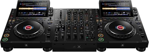 AlphaTheta DJM-V5-3-Channel DJ Professional DJ Mixer مع 4-Band EQ | صوت وتأثيرات وتحكم مستوحى من DJM-V10 في خلاط DJ مدمج ثلاثي القنوات. in Kuwait