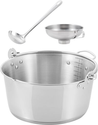 9Qt Prep•N•Cook Maslin Pan by McSunley (Maslin + Stainless Steel Bowl & Colander) in Saudi Arabia