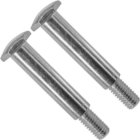 Deck Wheel Bolt Kit 3/8-16 x 2.7 w/Nut & Washer Replacement for LT2044 LT300 Series Zero Turn Lawn Mowers, Heavy Duty Steel, 2 Pack in Kuwait