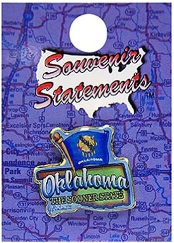 Oklahoma Elements Lapel Pin in Kuwait