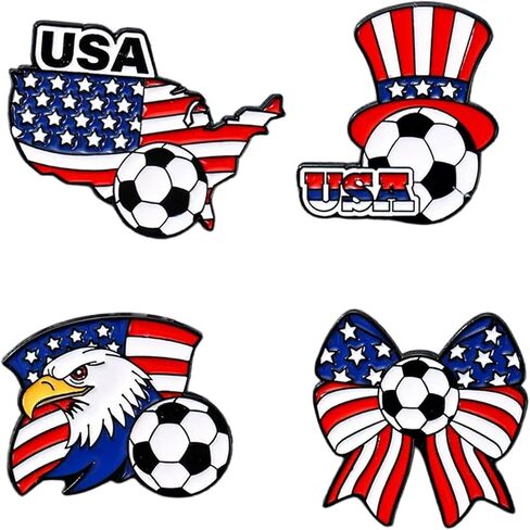 2026 كأس العالم تحت عنوان شارة دبوس للرجال والنساء لكرة القدم مروحة المينا بروش مباراة كرة القدم هدايا تذكارية لعشاق الرياضة الإكسسوار in Kuwait