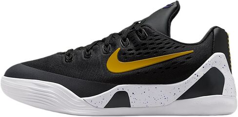 Nike Kobe IX Big Kids' Basketball Shoes (Black/White/University Gold) Size 7 in Kuwait