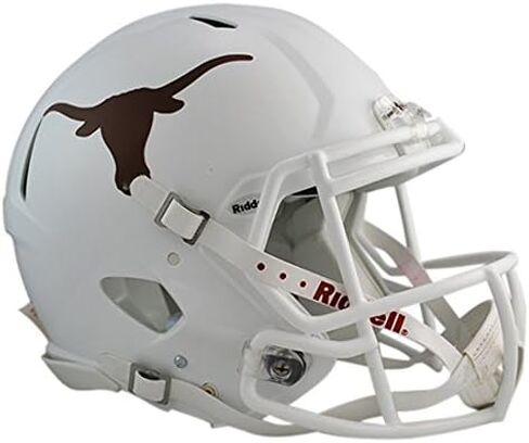 خوذة كرة قدم أصلية بالحجم الكامل من NCAA Texas Longhorns Revolution Speed in Kuwait
