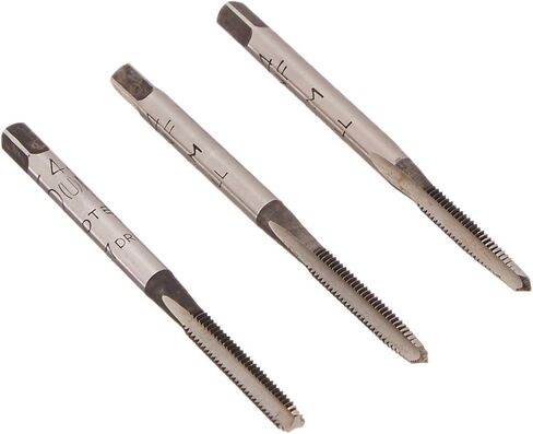 Alfa Tools CSHTS70511 5-44 مجموعة حنفية يدوية من الفولاذ الكربوني مستدقة/قابس/أسفل in Saudi Arabia