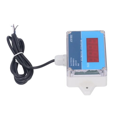 Motor Tachometer Speed Meter Sensor IP68 Water Proof LED Digital Display DC 8V‑24V, Digital LED Tachometer RPM Speed Meter, Industrial Tachometers Easy Installation in Kuwait