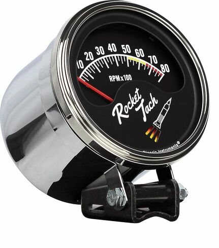 Classic Instruments Rocket Tach 8000 RPM RT80SLF 3 3/8" in Kuwait